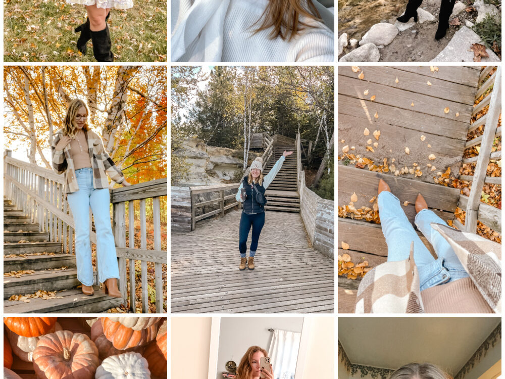 October Outfit Ideas & Instagram Recap: Cozy Fall Fashion Trends You’ll Love