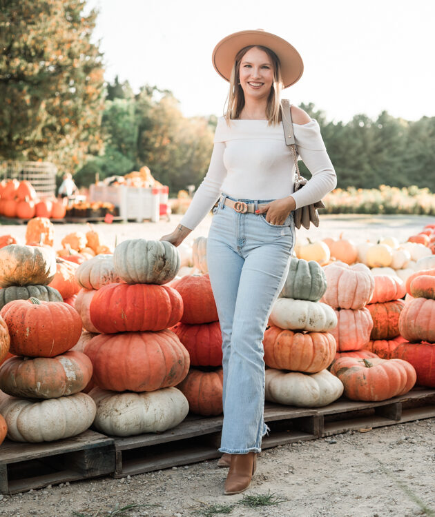 Cozy Outfit for Pumpkin Picking everyone will love